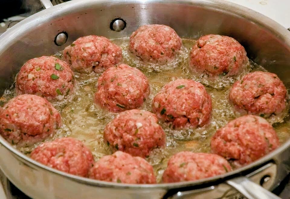 Hand Rolled Meatballs