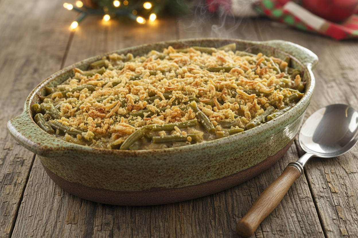 Classic Holiday Green Bean Casserole