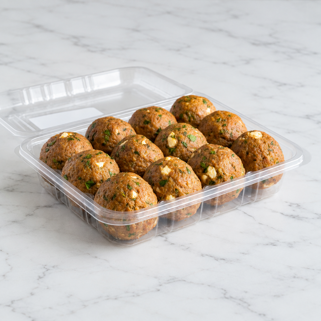 Square product photo of 12-Pack Chicken Meatballs