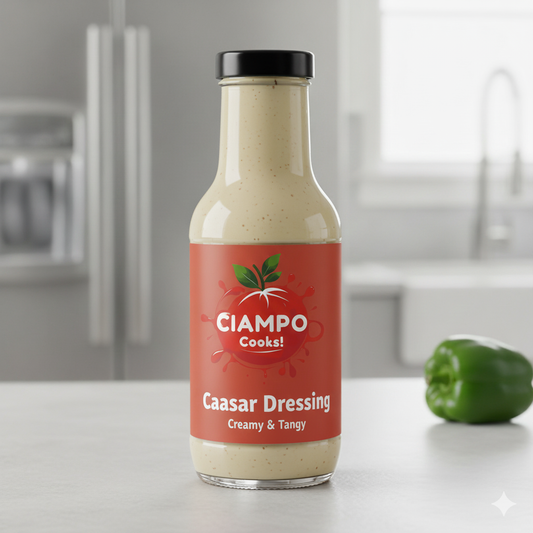 Ciampo Cooks! Homemade Caesar Dressing
