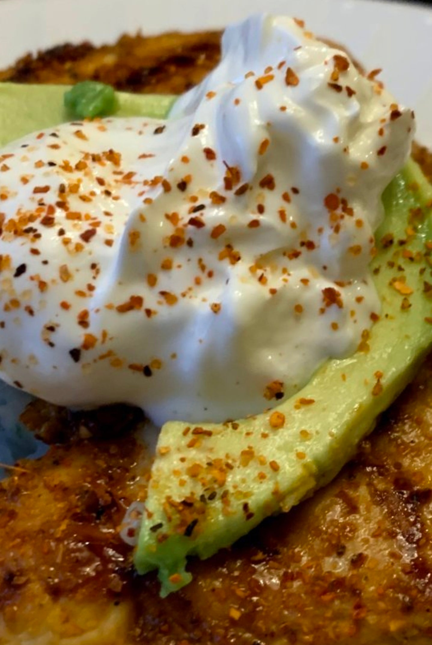 Chipotle Rubbed Grilled Chicken Breast over Jalapeño Cheddar Masa