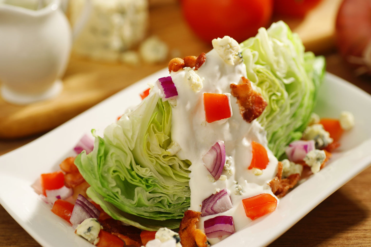 Deconstructed Wedge Salad