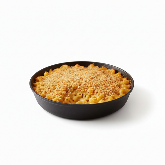 Crispy Top Pan Mac and Cheese without handles