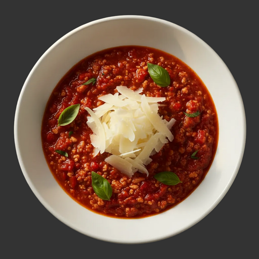 Calabrian Style chicken Chile with shaved Parmesan