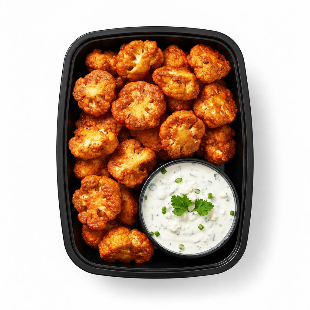 Square product photo of Buffalo Cauliflower