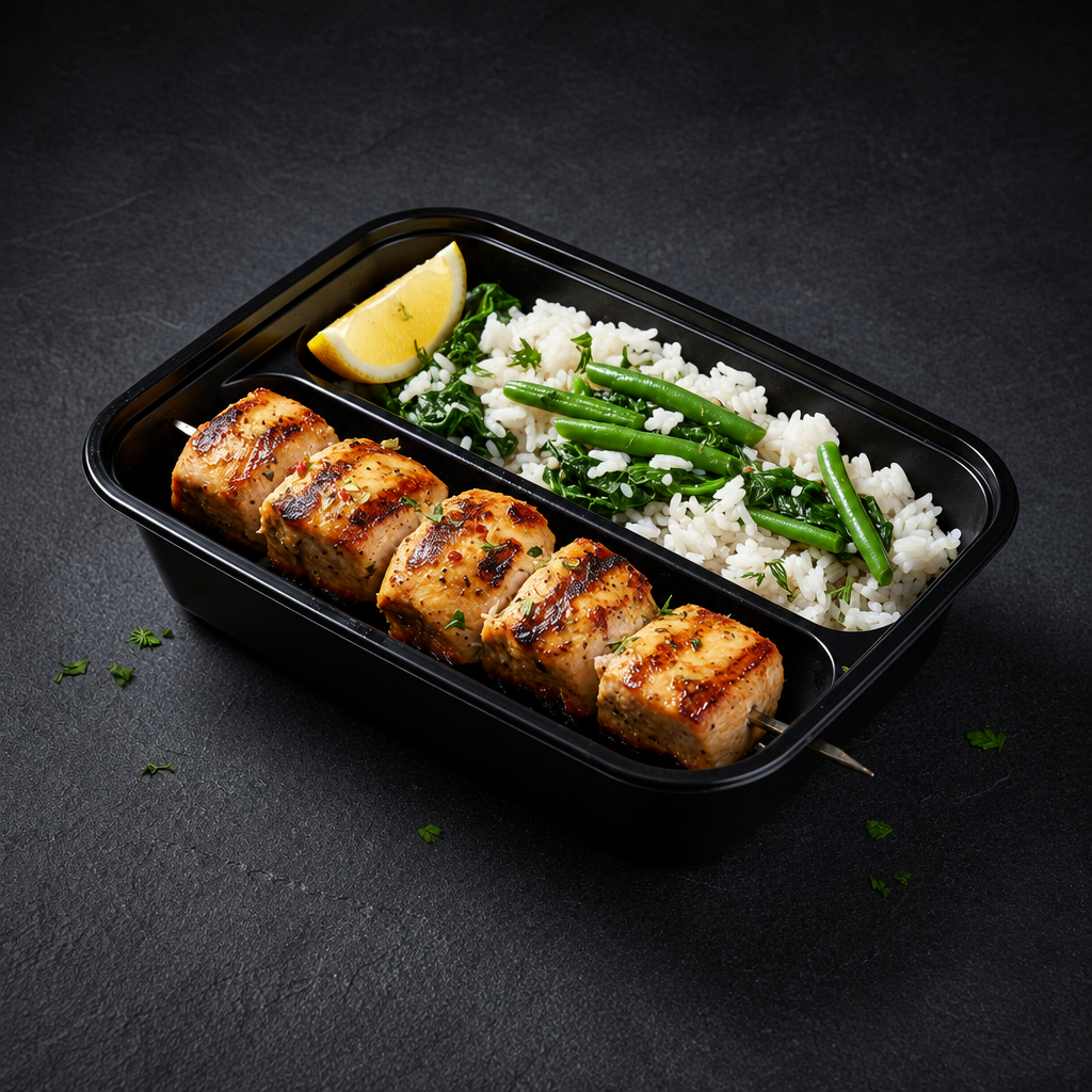 Square product photo of Chicken Kabobs