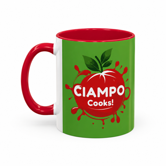 Square product photo of Ciampo Cooks! Coffee Mug