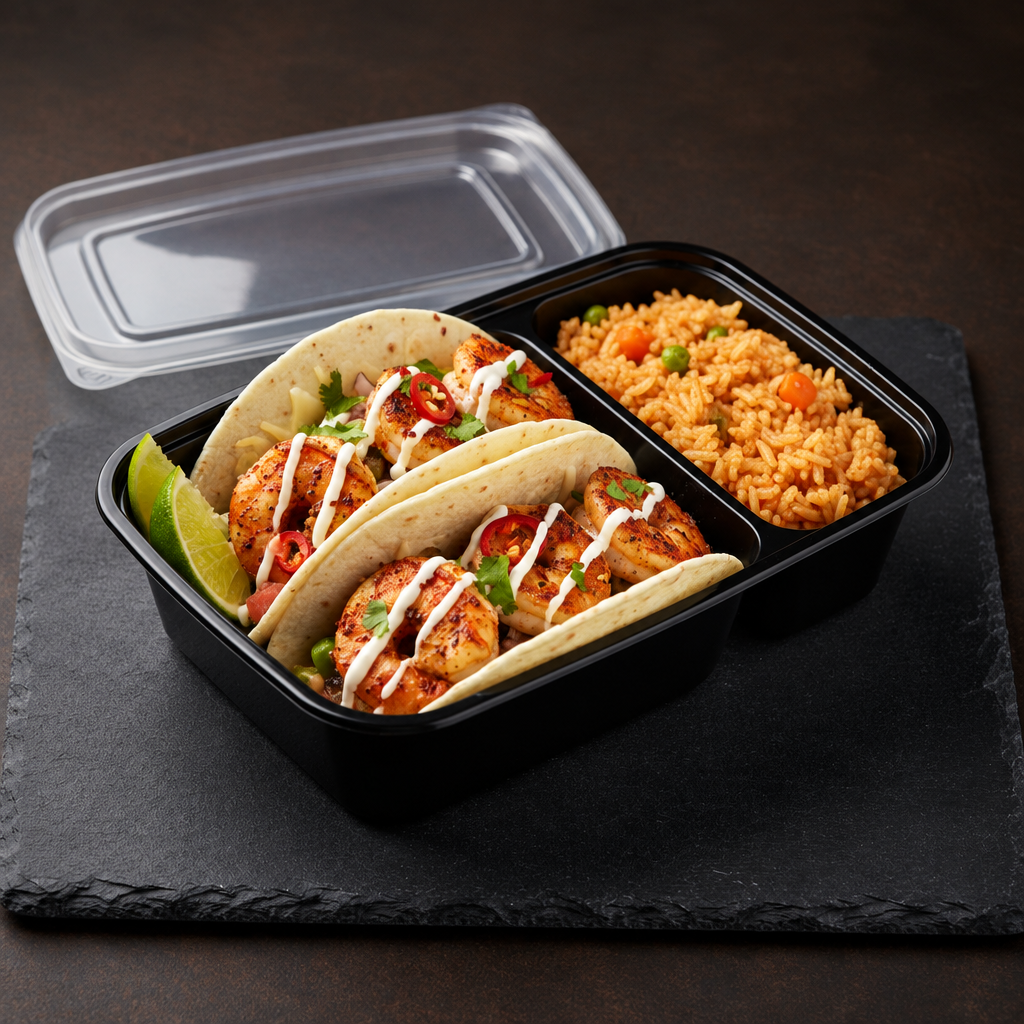 Square product photo of Grilled Shrimp Tacos